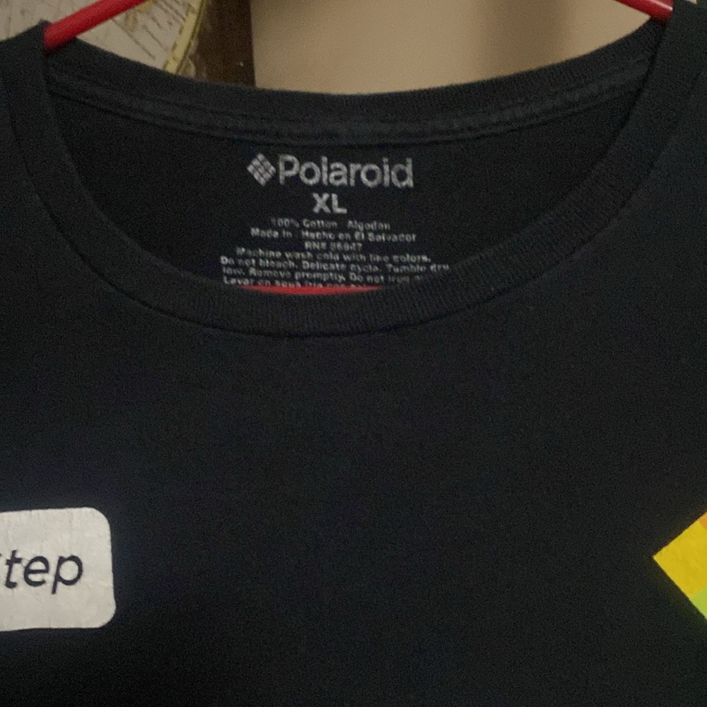 Vintage Polaroid short sleeve t shirt men’s XL - Picture 2 of 6